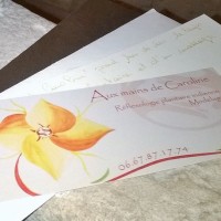 Carte cadeau-massage de bien-être-Caen-aux mains de Caroline
